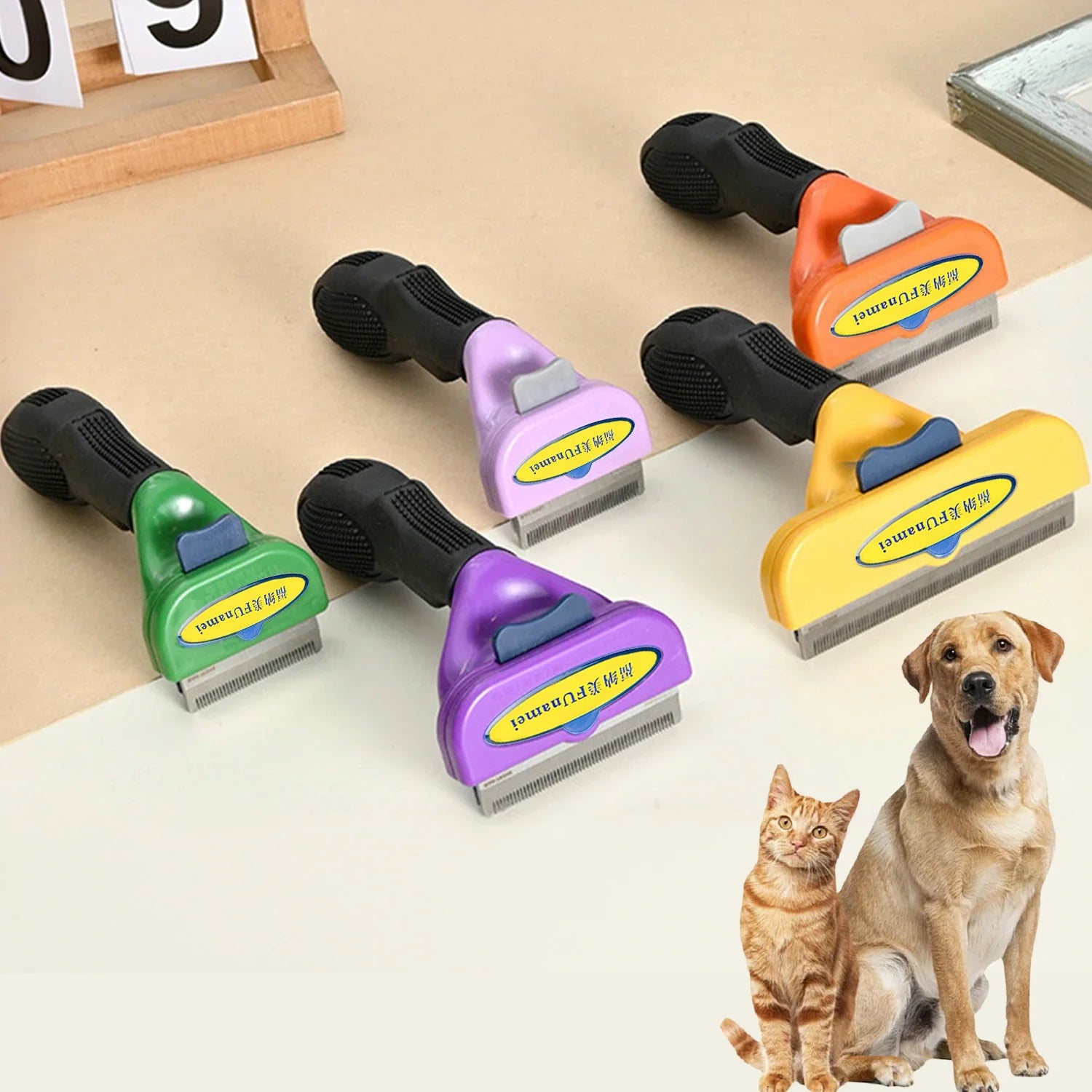 Fur-Friendly Grooming Brush