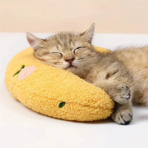 Fluffy Cat Cuddler Pillow