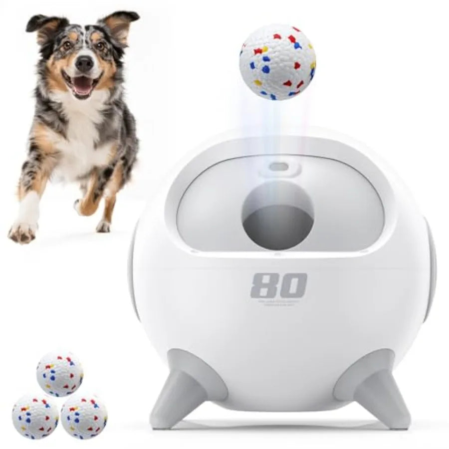 New 2026 Automatic Smart Dog Ball Launcher, Dog Trainer Ball Launcher